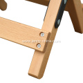 wooden folding stool